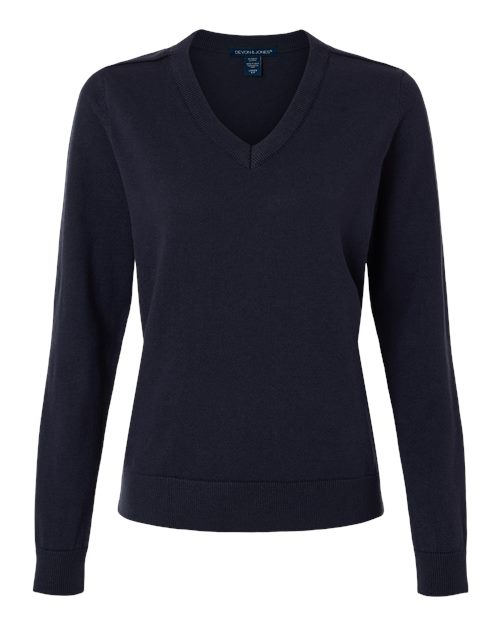 Women's New Classics V-Neck Sweater – Front
