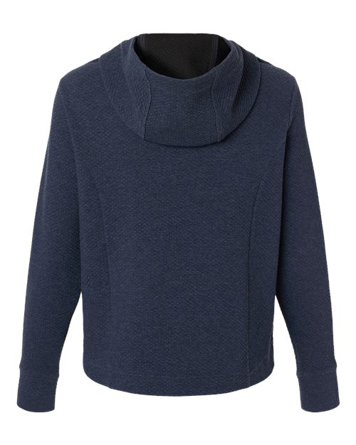 Women's Spirit Textured Hooded Pullover – Back