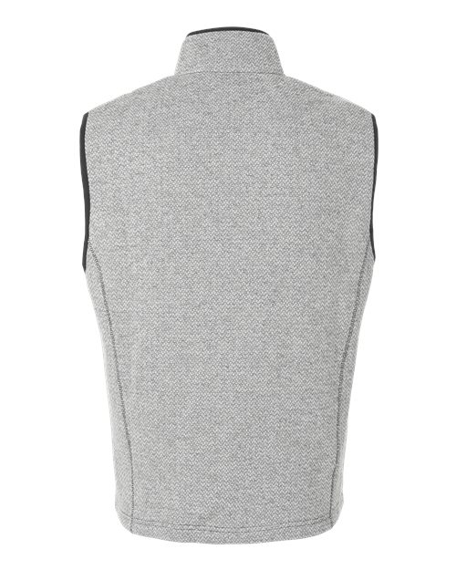 Men's Jasper Jacquard Fleece Vest – Back