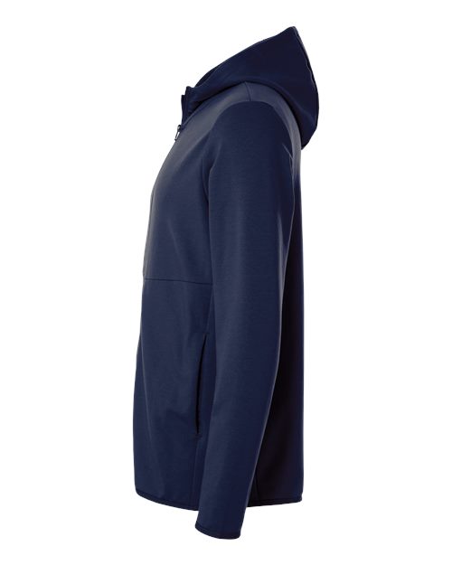 Unisex Perform Full-Zip Hooded Sweatshirt – Detail