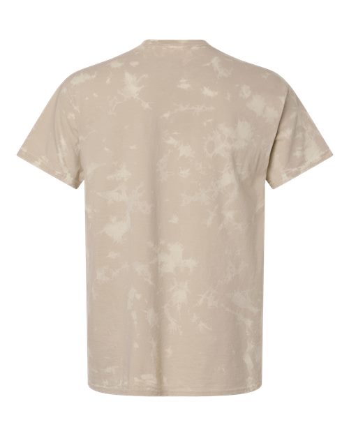 Unisex Bleach Out Dyed T-Shirt – Back