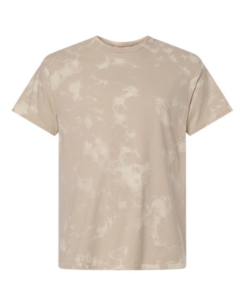 Unisex Bleach Out Dyed T-Shirt – Front
