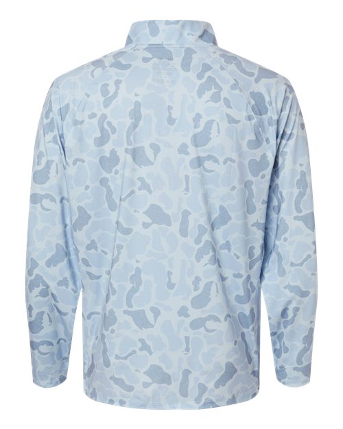 Men's Airweight KC Printed Quarter-Zip Pullover – Back
