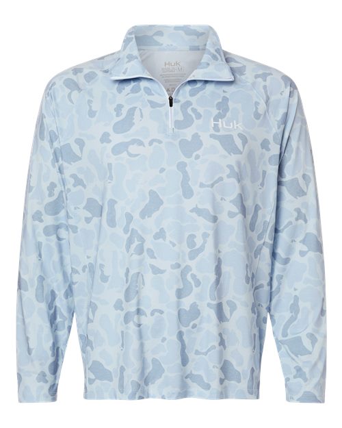 Men's Airweight KC Printed Quarter-Zip Pullover – Front