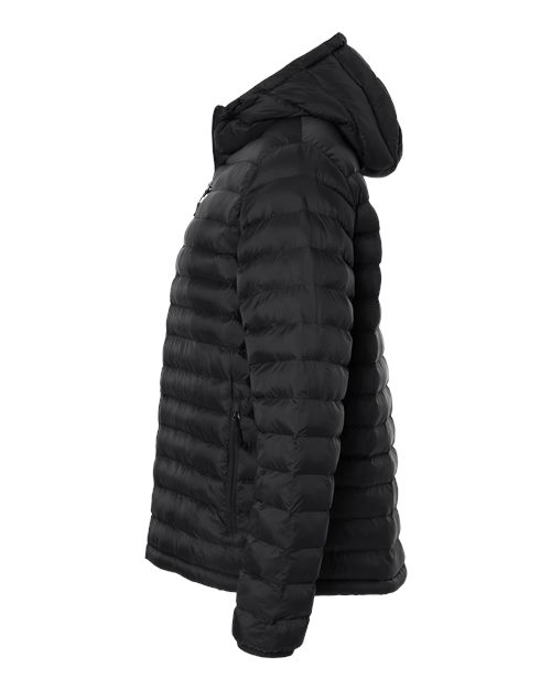 Men's Lightweight Poly-filled Hooded Puffer Jacket – Detail