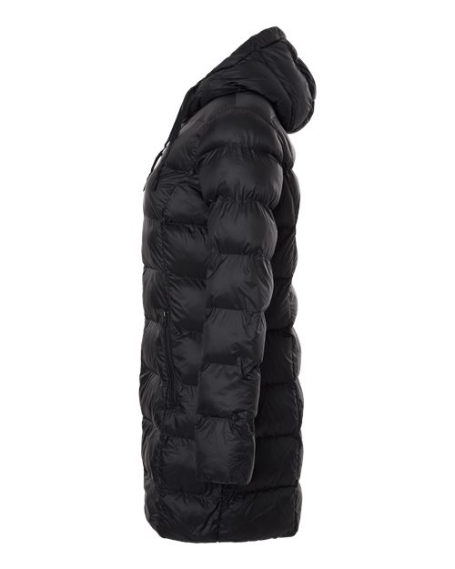 Women's Poly-filled 3/4 Length Coat – Detail