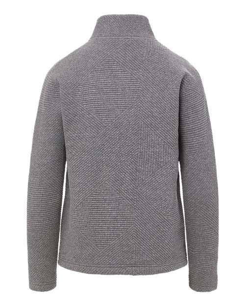 Women's Zelda Zig Zag Quarter-Zip Pullover – Back
