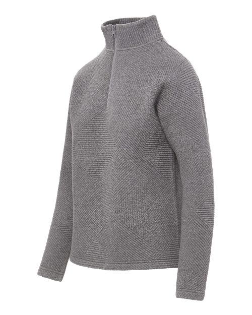 Women's Zelda Zig Zag Quarter-Zip Pullover – Detail