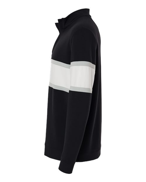 Men's Owen Quarter-Zip Colorblock Pullover – Detail