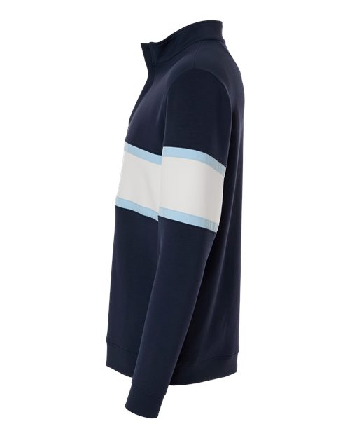 Men's Owen Quarter-Zip Colorblock Pullover – Detail