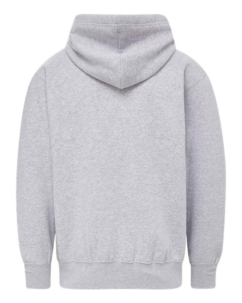 Unisex Vintage Fleece Full-Zip Hooded Sweatshirt – Back