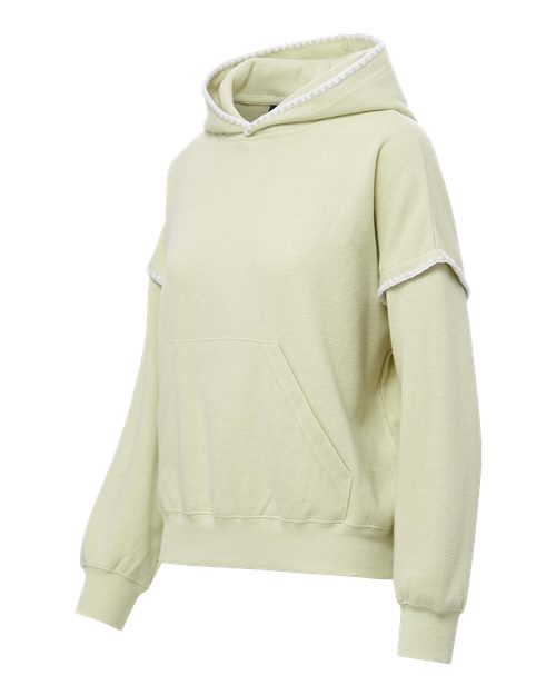 Women's Mood & Vibe™ Teegan Crafty Hooded Sweatshirt – Detail