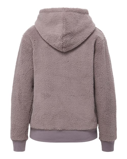 Women's Starla Sherpa Hooded Pullover – Back