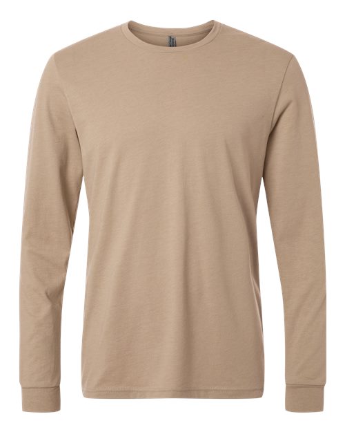 Unisex CVC Long Sleeve Tee – Front