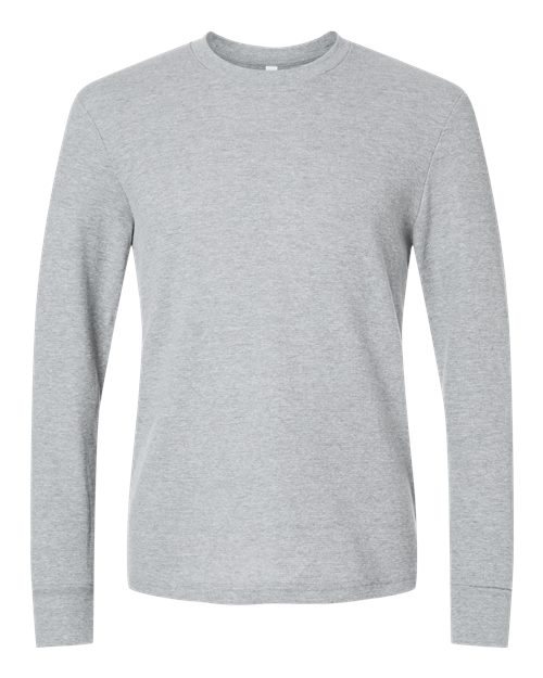 Unisex Ideal Thermal Long Sleeve T-Shirt – Front