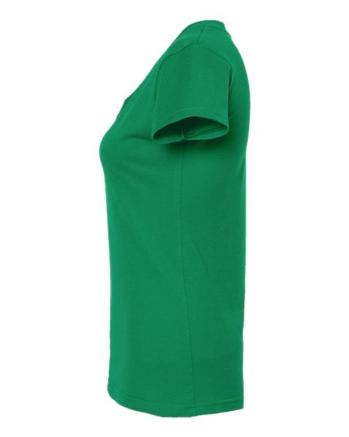 Women's Fine Jersey V-Neck T-Shirt – Detail