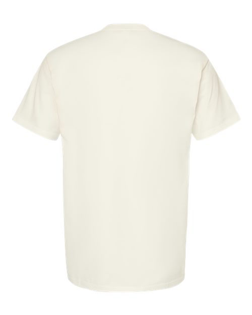 Unisex Heavyweight Jersey Pocket T-Shirt – Back