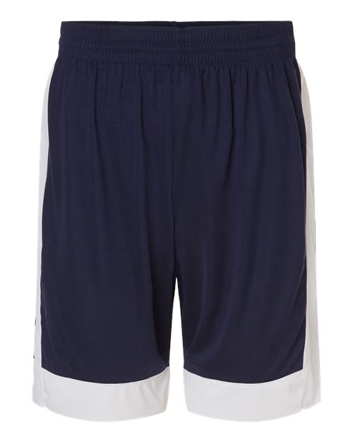 Unisex Match-Up Basketball Shorts – Front