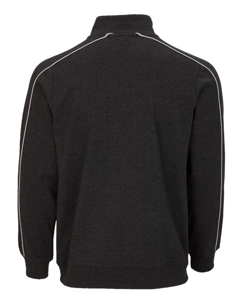 Men's French Terry Quarter-Zip Pullover – Back
