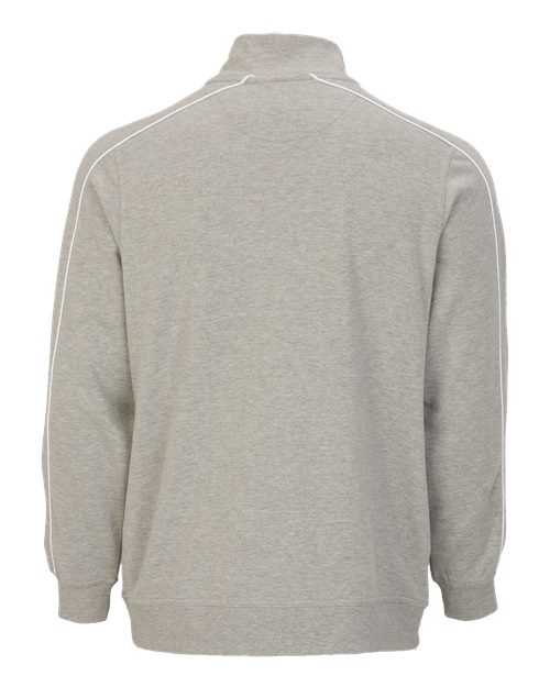 Men's French Terry Quarter-Zip Pullover – Back