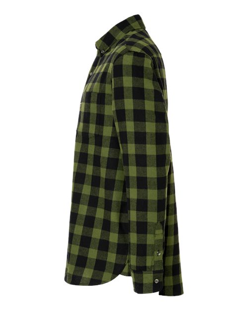 Men's Flannel Button Down Shirt – Detail