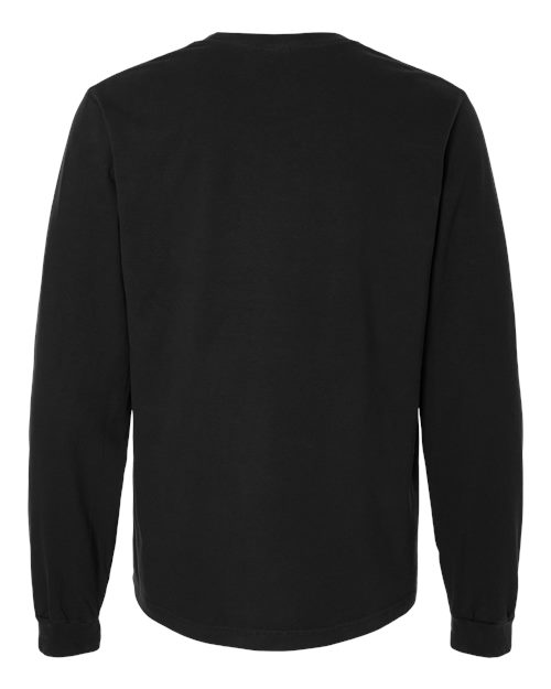 Unisex Heavyweight Garment-Dyed Long Sleeve Tee – Back