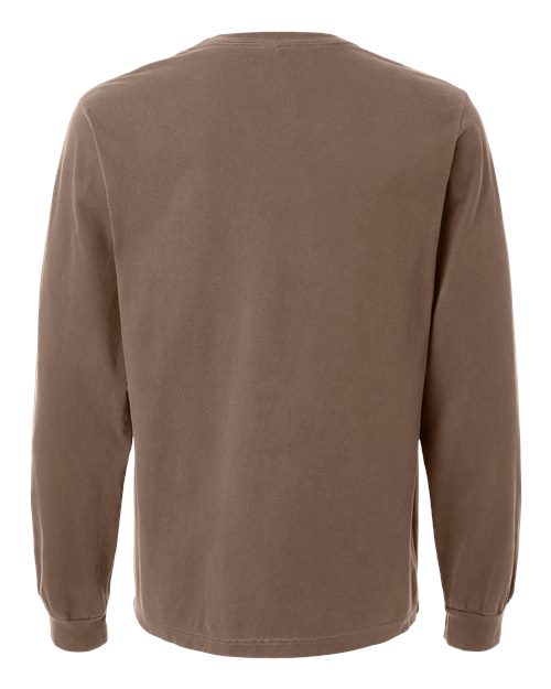 Unisex Heavyweight Garment-Dyed Long Sleeve Tee – Back