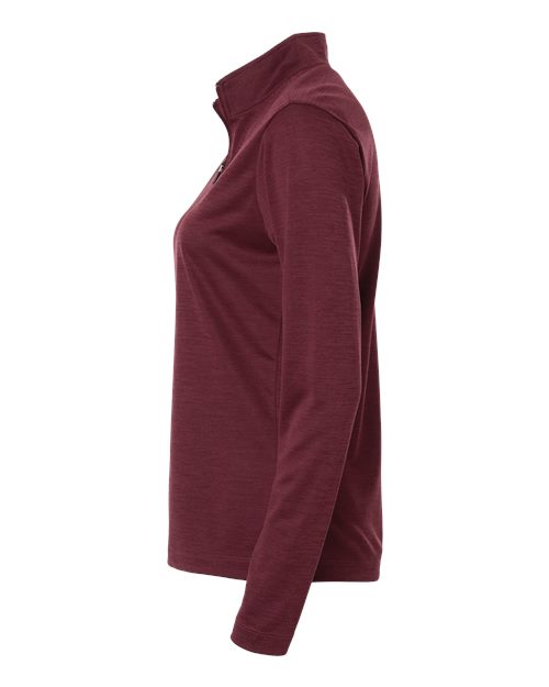 Women's Pro-Lock Performance Mélange Quarter-Zip Pullover – Detail