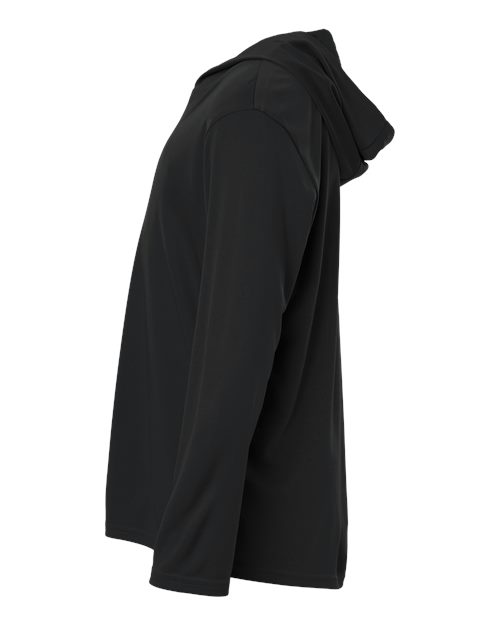 Youth Pro-Lock Performance Hooded Long Sleeve T-Shirt – Detail