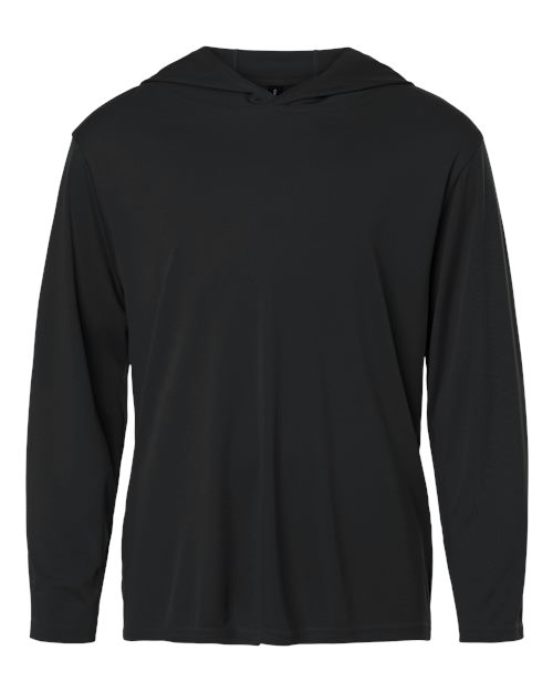 Youth Pro-Lock Performance Hooded Long Sleeve T-Shirt – Front
