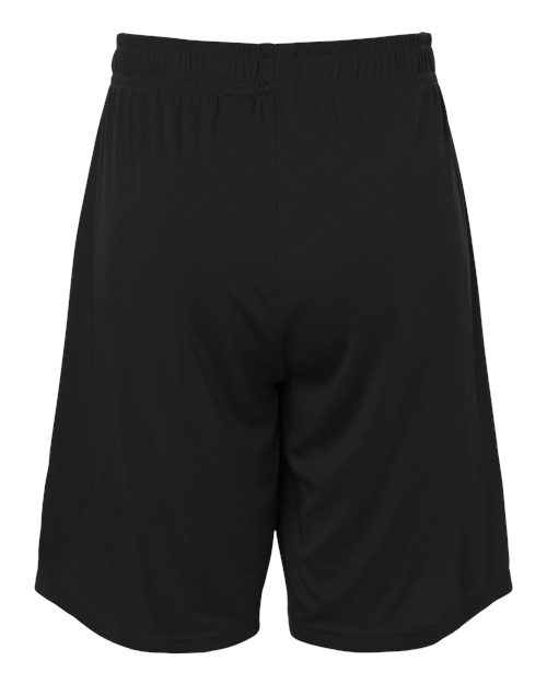Youth Pro-Lock Performance 7" Shorts with Pockets – Back