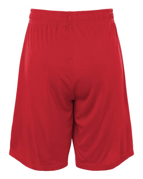 Youth Pro-Lock Performance 7" Shorts with Pockets – Back