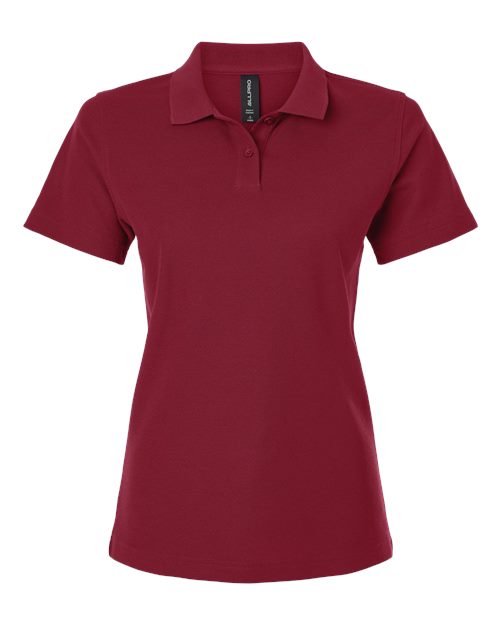 Women's Pique Polo – Front