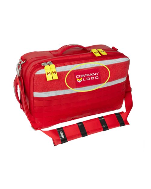 Medium Blank Red Patch - Qty 10 – Front