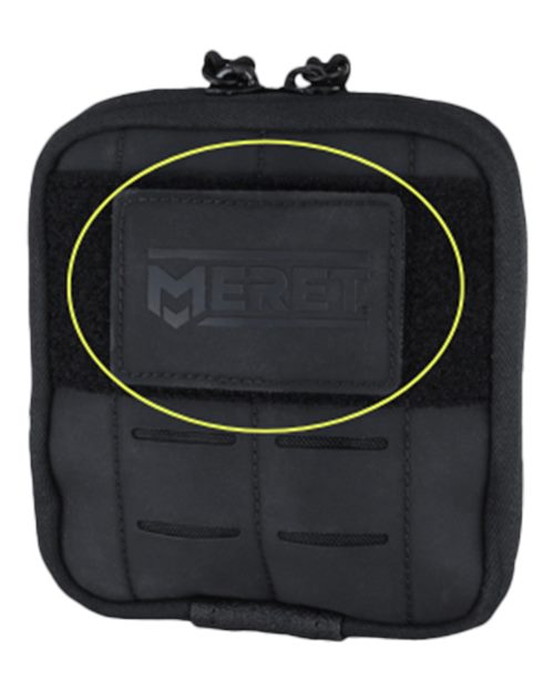 Small Blank Black Patch - Qty 10 – Front