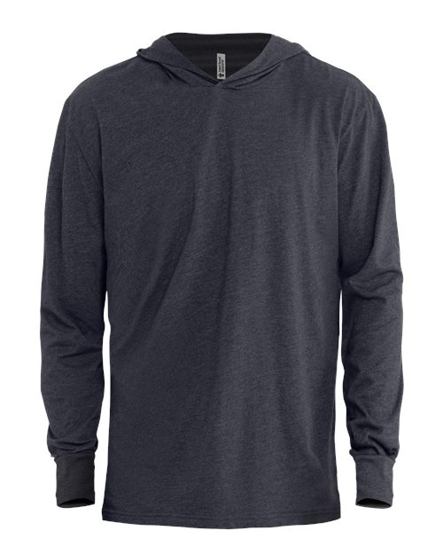 Unisex CVC Hoodie Long Sleeve T-Shirt – Front