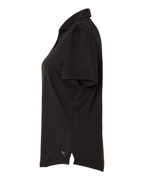 Womens Icon Heather Polo – Detail