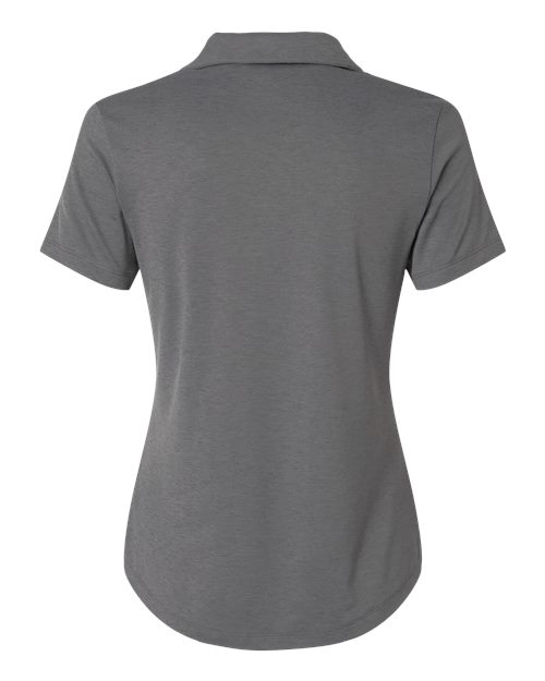 Womens Icon Heather Polo – Back