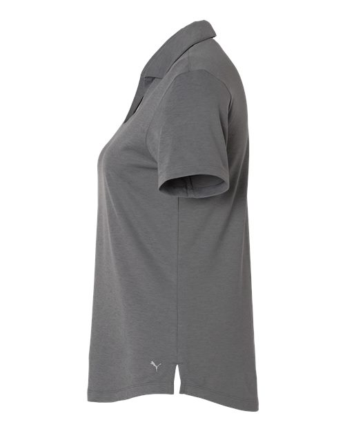 Womens Icon Heather Polo – Detail