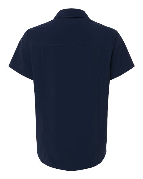 Women's UltraUVP Shoreline Short Sleeve Staff Shirt – Back