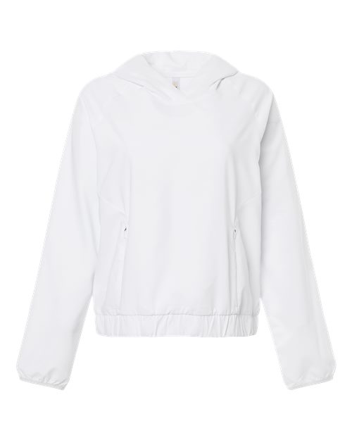 Women's UltraUVP Shoreline Long Sleeve Hooded Pullover – Front