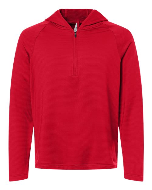 Men's Qualify Quarter-Zip Hooded Pullover – Front