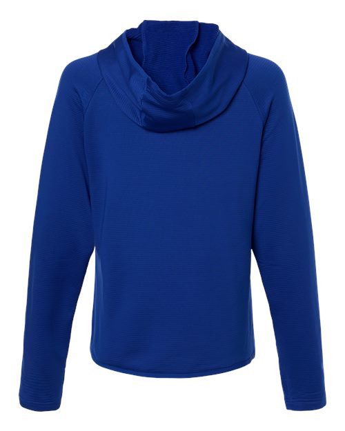 Women's Qualify Quarter-Zip Hooded Pullover – Back