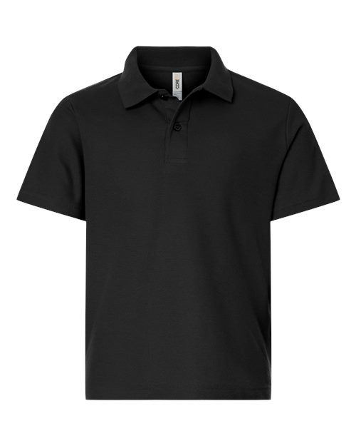 Youth Resolve CVC Performance Pique Polo – Front
