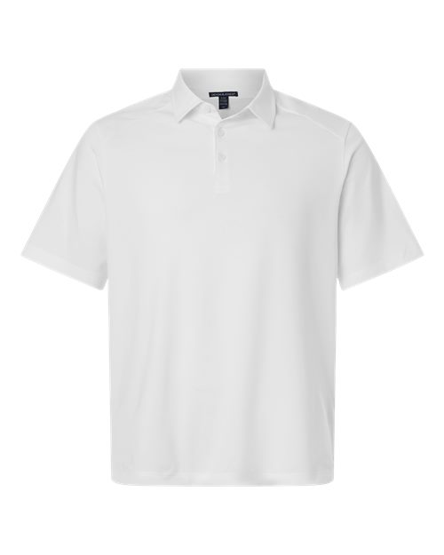 Men's Seaton Pebble Textured Polo – Front