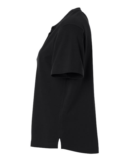 Women's Seaton Pebble Textured Polo – Detail
