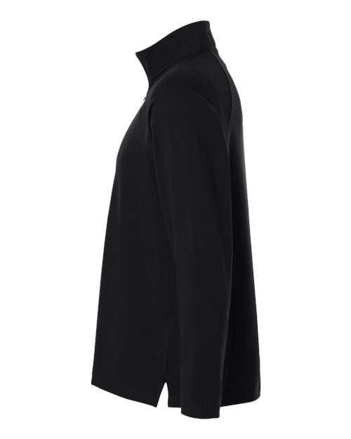 Men's Seaton Pebble Textured Quarter-Zip Pullover – Detail