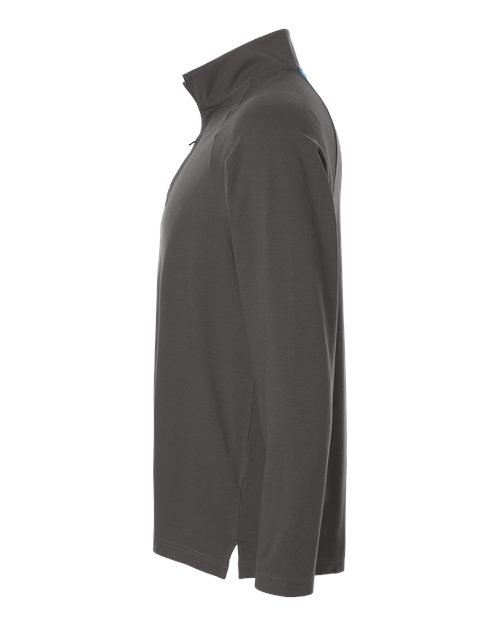 Men's Seaton Pebble Textured Quarter-Zip Pullover – Detail