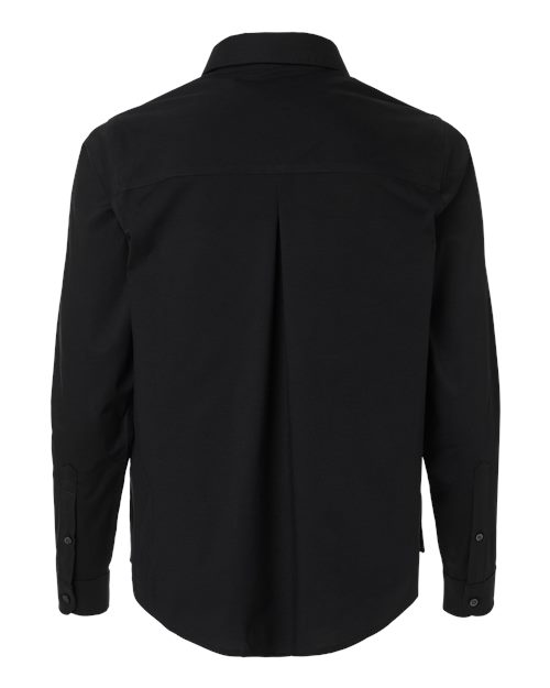 Women's CrownLux Performance® Spencer Poplin Dress Shirt – Back