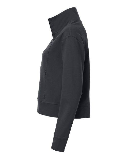 Women's Mantra Half-Zip Ottoman Pullover – Detail
